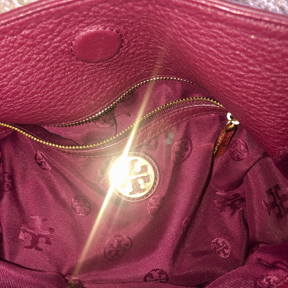 Tory Burch authentic leather tote bag 🔥deal - Picture 8 of 11